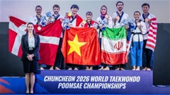 Taekwondo Việt Nam giành HCV thế giới tại Chuncheon
